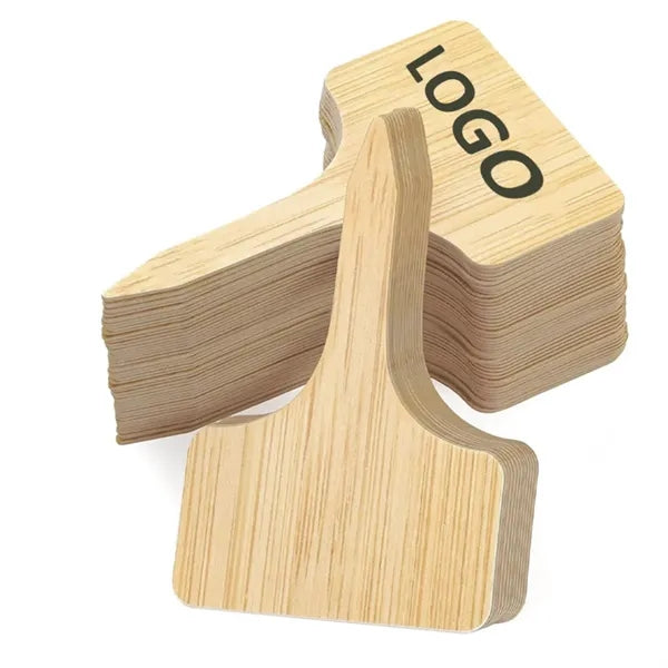 T-Shaped Bamboo Plant Marker