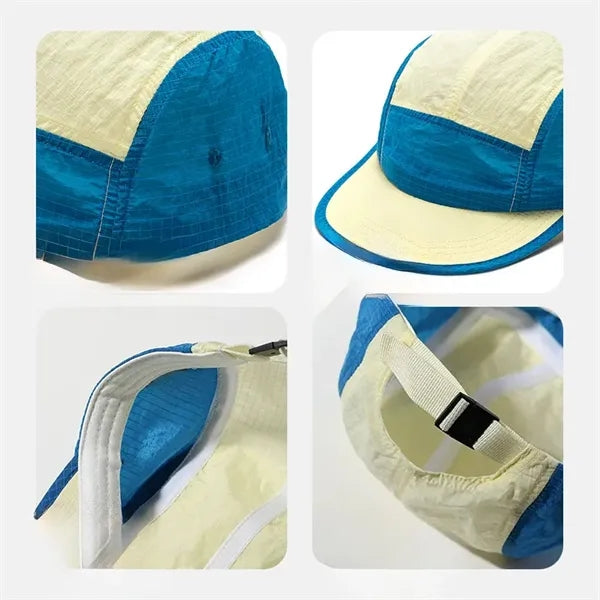 Outdoor Quick Dry Color Block Baseball Cap