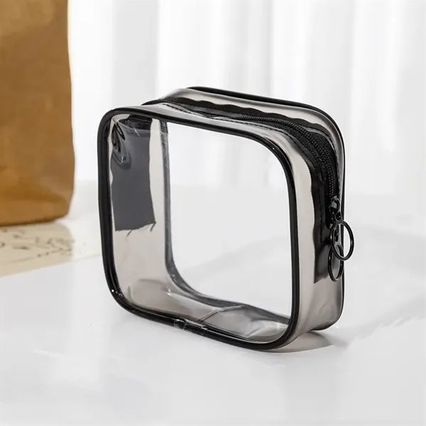 Small Clear PVC Travel Cosmetic Bag