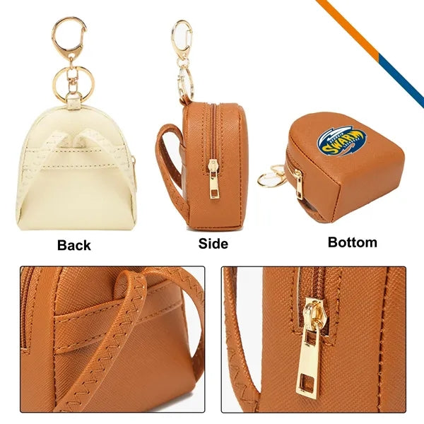 Richter PU Leather Backpack Coin Purse