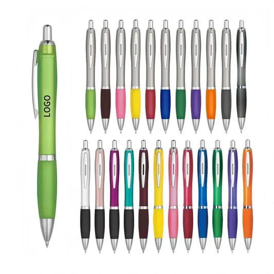 Colorful Barrel Push-type Gourd Ballpoint Pen