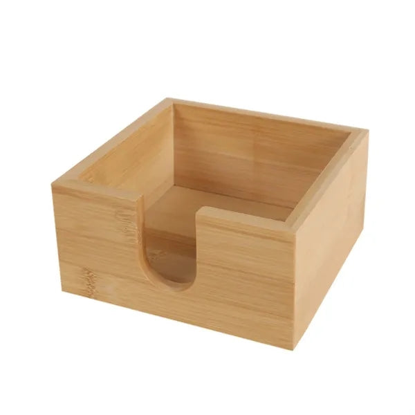 Bamboo Desktop Tissue Box