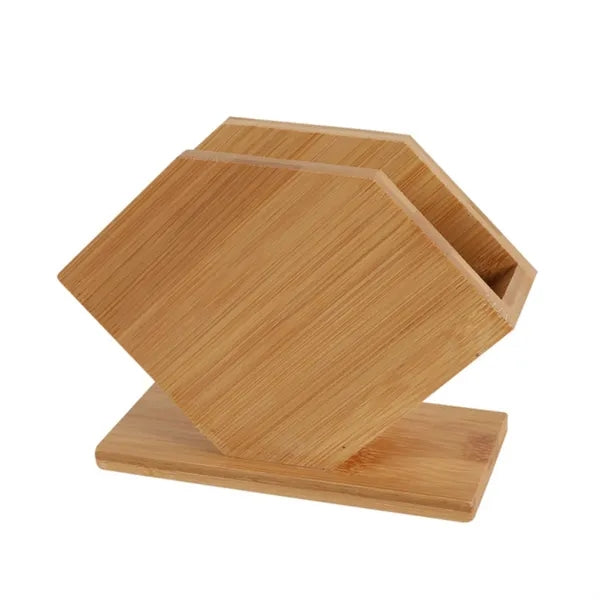 Bamboo Desktop Tissue Box