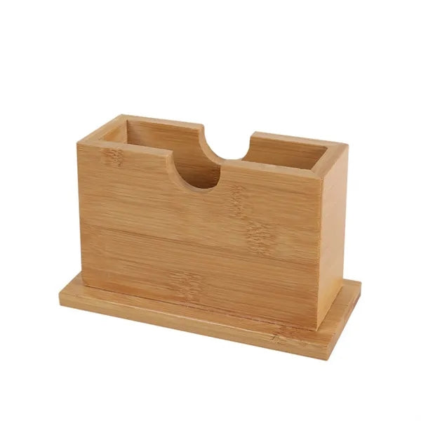 Bamboo Desktop Tissue Box