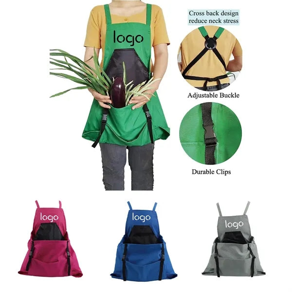 Outdoor Picking Large Pocket Apron