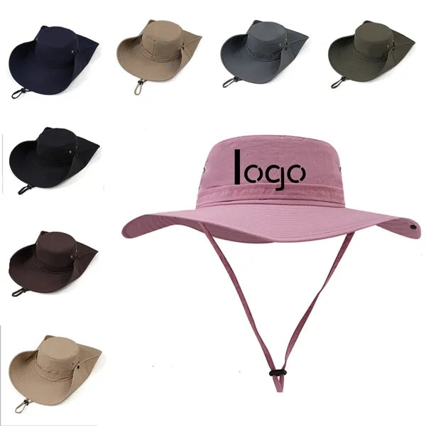 Quick Dry Waterproof Wide Brimmed Sun Hat