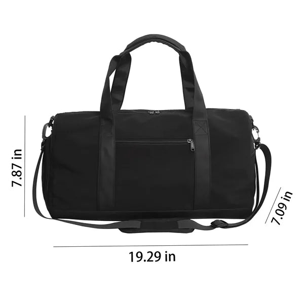 Large Capacity Travel Duffel Bag With Shoulder Strap Handle