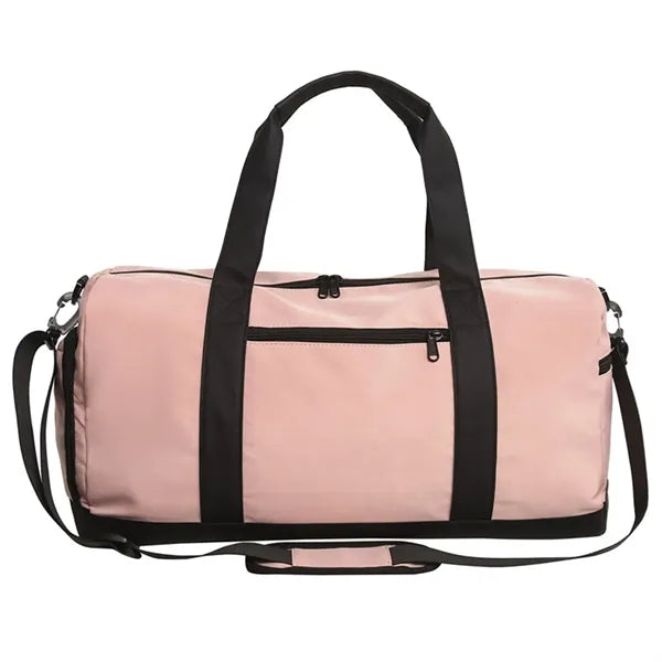 Large Capacity Travel Duffel Bag With Shoulder Strap Handle