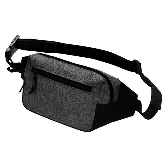 Oxford Cloth Waist Funny Pouch With A Front Pocket