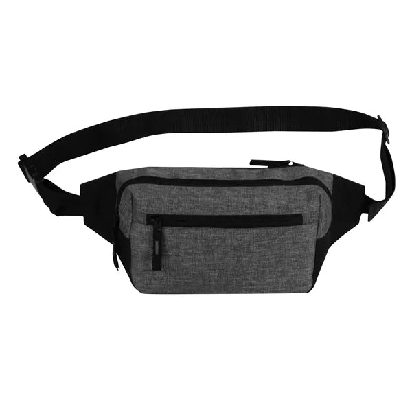 Oxford Cloth Waist Funny Pouch With A Front Pocket