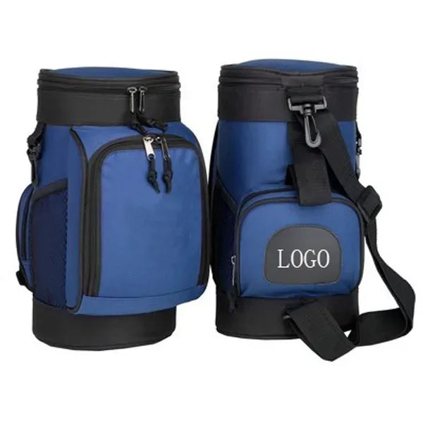 Oxford Sling Golf Cooler Bag With Pockets