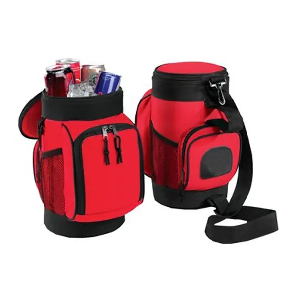 Oxford Sling Golf Cooler Bag With Pockets