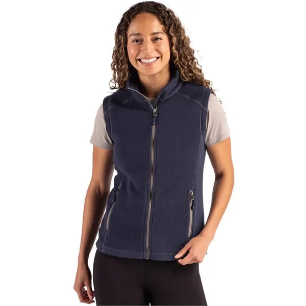 Clique Powder Recycled Fleece Womens Full Zip Vest