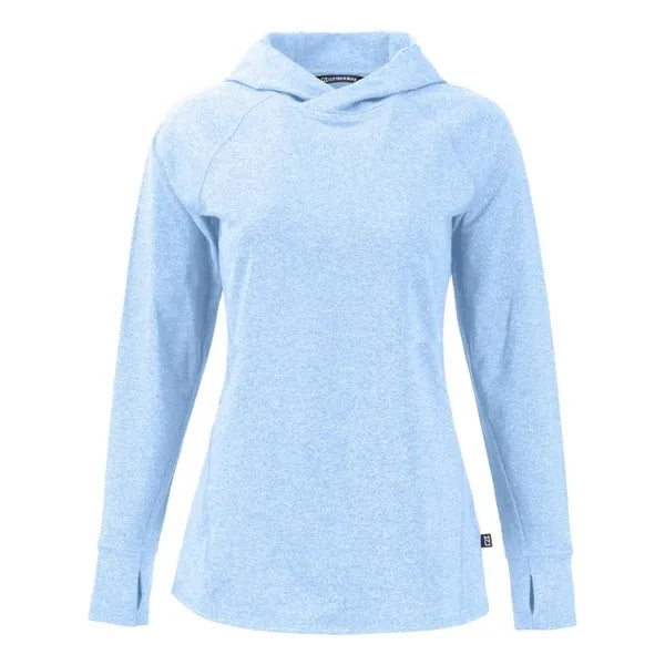 Cutter & Buck Adapt Recycled Soft Knit Stretch Womens Hoo...