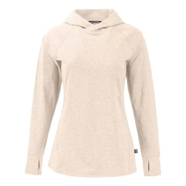Cutter & Buck Adapt Recycled Soft Knit Stretch Womens Hoo...