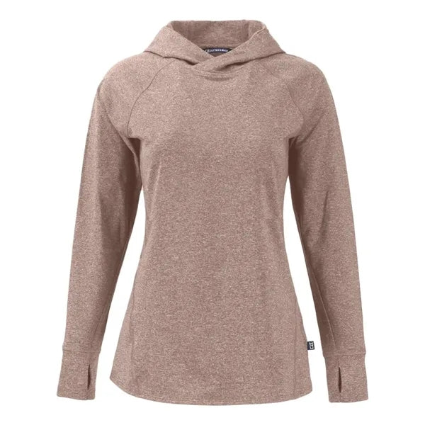 Cutter & Buck Adapt Recycled Soft Knit Stretch Womens Hoo...