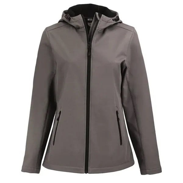 Clique Tempo Recycled Stretch Softshell Womens Full Zip H...