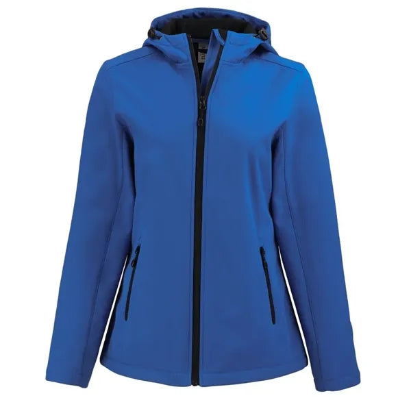 Clique Tempo Recycled Stretch Softshell Womens Full Zip H...
