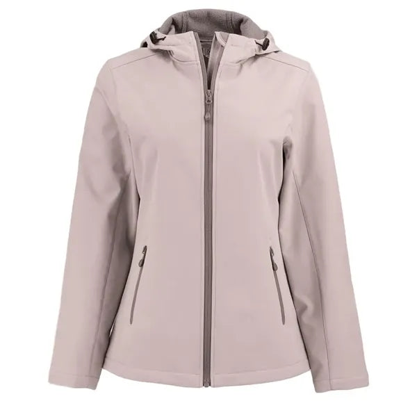 Clique Tempo Recycled Stretch Softshell Womens Full Zip H...