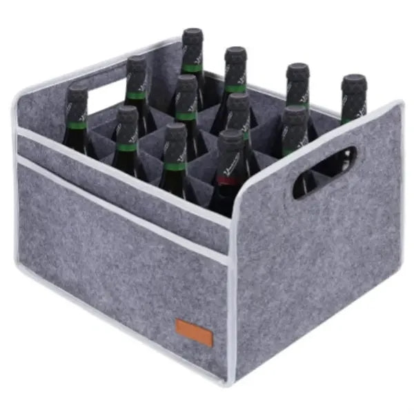 Gift bag storage bag, handbag, 12-compartment wine bag