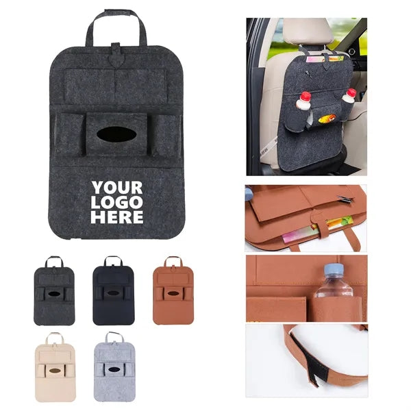 Car Seat Back Storage Bag