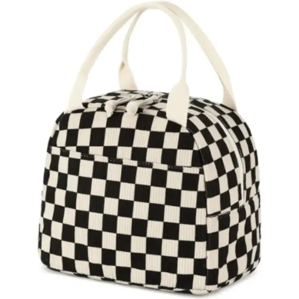 Lunch Bag for Women Men Cute Corduroy,Lunch Tote Bags