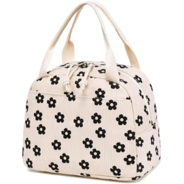Lunch Bag for Women Men Cute Corduroy,Lunch Tote Bags