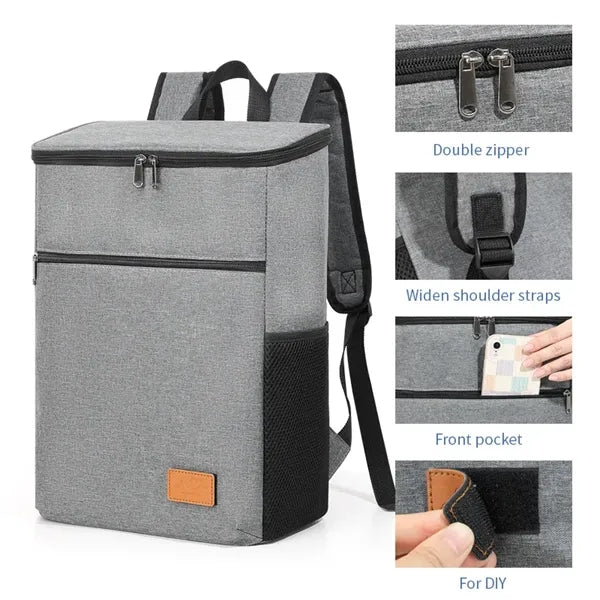 33 Cans oxford Cloth Insulated Backpack Cooler