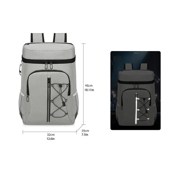 33 Cans Portable Insulated Leakproof Backpack