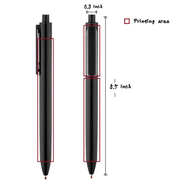 Gel Pens 0.7mm Black Ink Pens