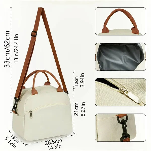 Oxford Cloth Lunch Bag For Work And School