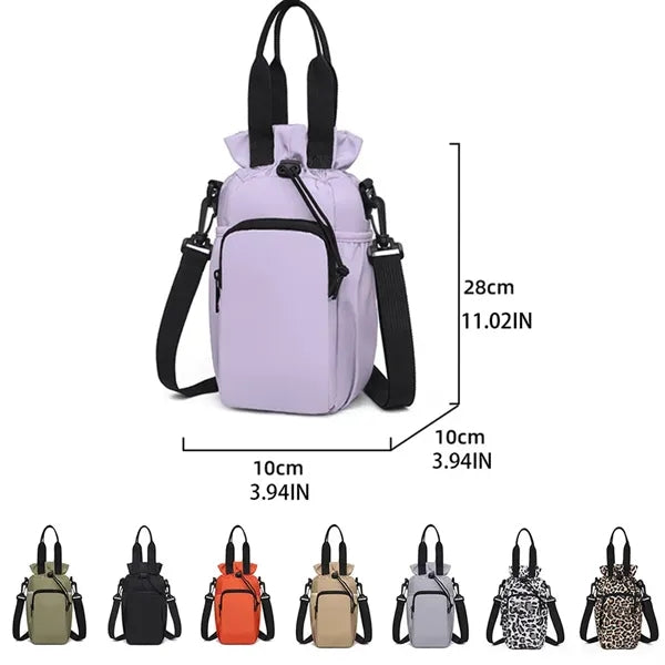 Oxford Cloth Insulated Water Bottle Bag