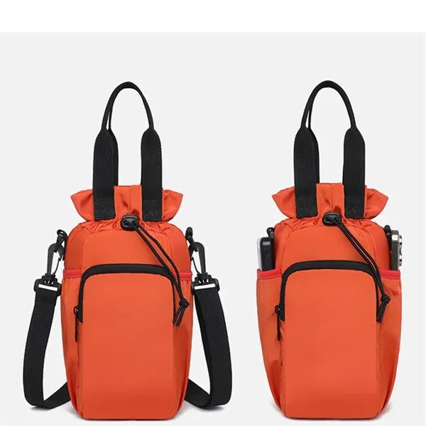Oxford Cloth Insulated Water Bottle Bag