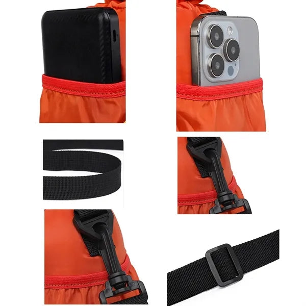 Oxford Cloth Insulated Water Bottle Bag