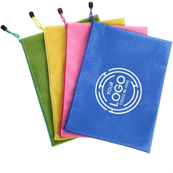 A4 Waterproof Oxford Zipper Pencil Pouch