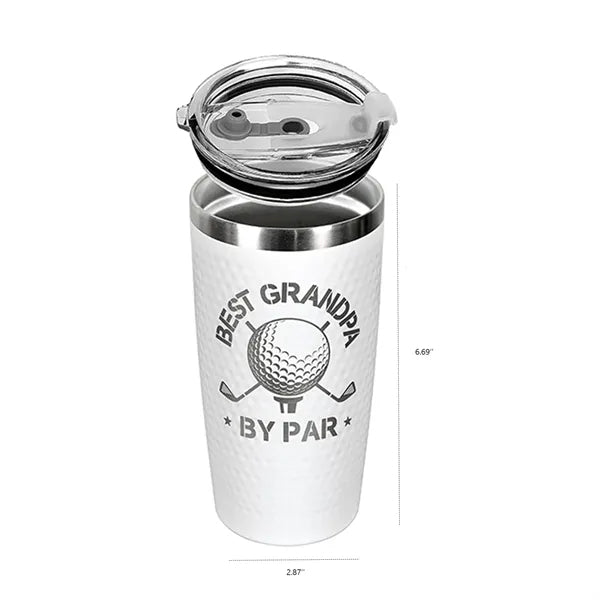 20oz Golf Tumbler - Insulated Stainless Steel
