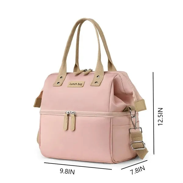 Multi Color Oxford Insulated Lunch Bag