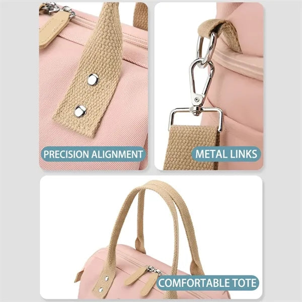 Multi Color Oxford Insulated Lunch Bag