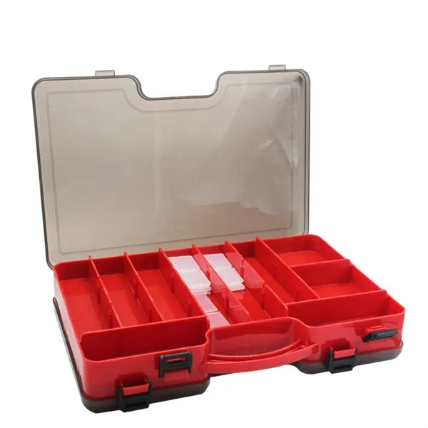 Fishing Tackle Box Organizer with Removable Dividers