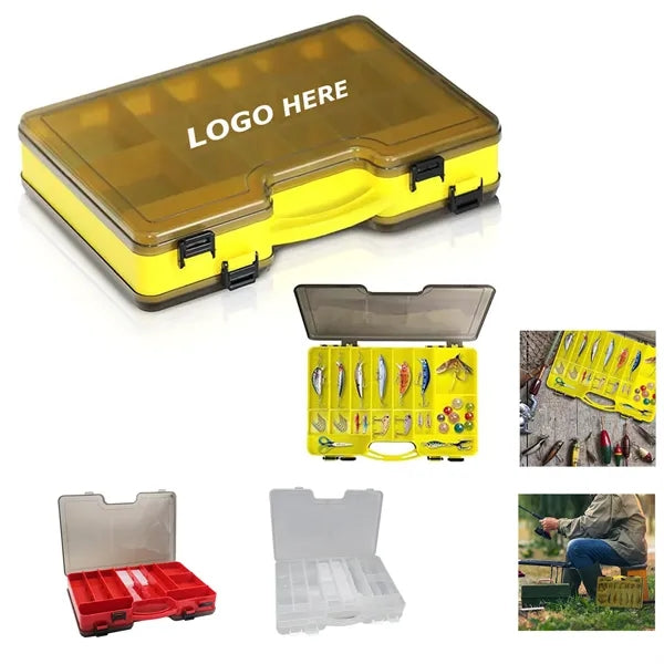 Fishing Tackle Box Organizer with Removable Dividers