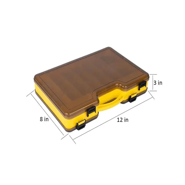 Fishing Tackle Box Organizer with Removable Dividers