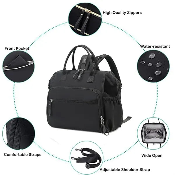Wear Resistance Fabric Multi Functional Convertible Bag