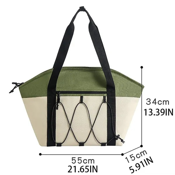 Large Capacity Oxford Insulated Cooler Bag