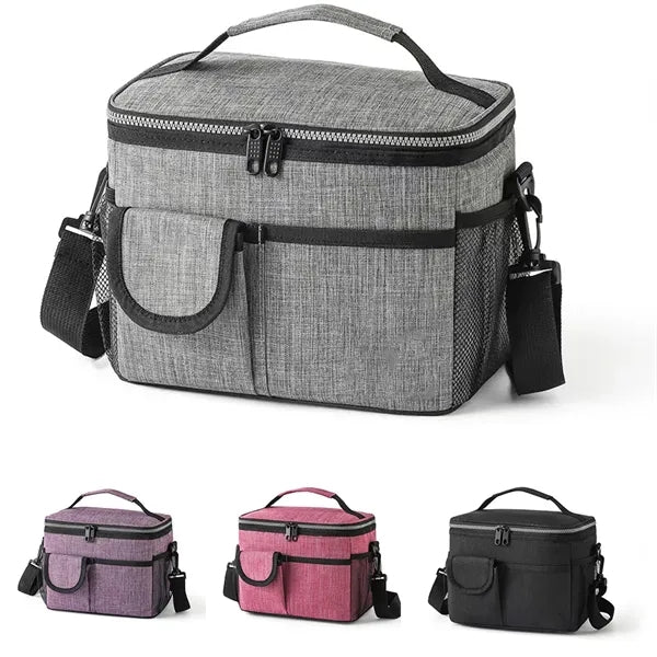 14 Can Oxford With Multiple Colors Insulated Lunch Bag