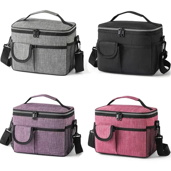 14 Can Oxford With Multiple Colors Insulated Lunch Bag
