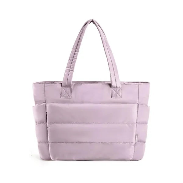 Lightweight Puffy Tote Bag
