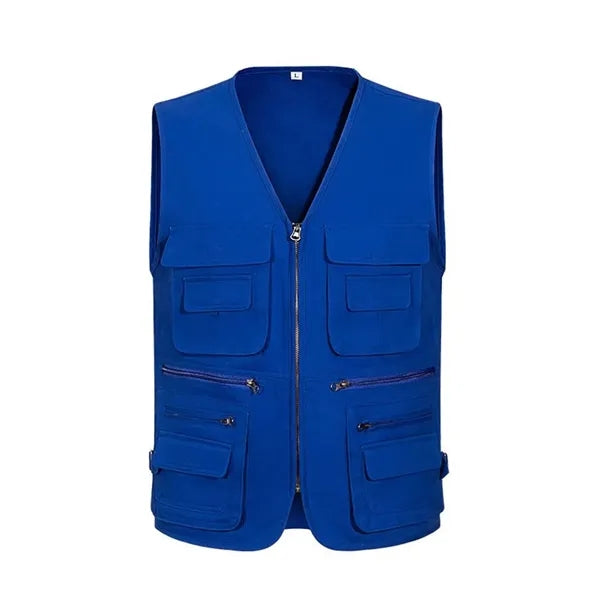 Multi Pockets Cotton Fishing Vests