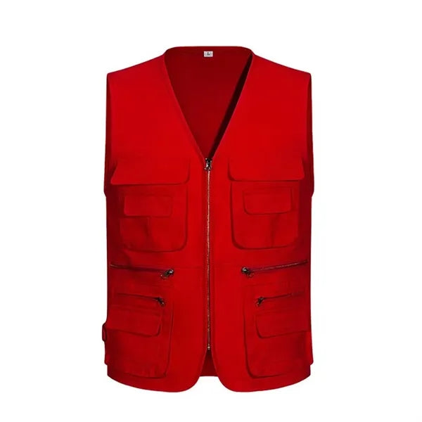 Multi Pockets Cotton Fishing Vests