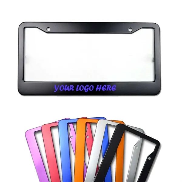 Full Color Metal License Plate Frames