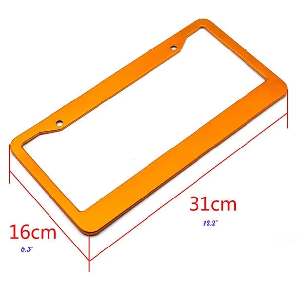 Full Color Metal License Plate Frames